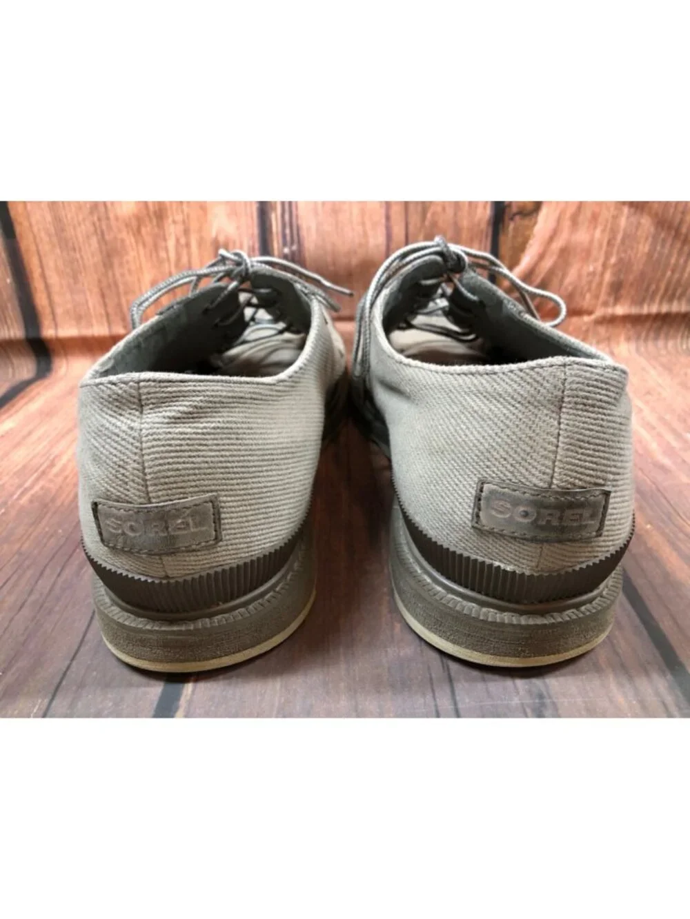 Sorel Mens 13 Madson Wingtip Lace Up Chukka Shoes Pebble Mud Waterproof  (y5z)